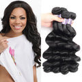 Silk Road Hair 4 Bundles Pack - Loose Wave - The Best Human Hair Weave and Human Hair Wigs