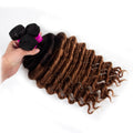 Ombre Hair 1B/30 Brazilian Loose Deep 3 Bundles Virgin Human Hair - The Best Human Hair Weave and Human Hair Wigs