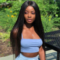 Straight Hair 13*4 Lace Front Wig 10A Grade Virgin Remy Human Hair - The Best Human Hair Weave and Human Hair Wigs