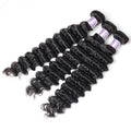 3 Bundles Deep Wave Hair With 1 Free Lace Closure - The Best Human Hair Weave and Human Hair Wigs