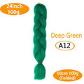 FALEMEI Three Tone Color Crochet Hair Extensions Kanekalon Hair Synthetic Crochet Braids Ombre Jumbo Braiding Hair Extensions