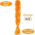 FALEMEI Three Tone Color Crochet Hair Extensions Kanekalon Hair Synthetic Crochet Braids Ombre Jumbo Braiding Hair Extensions