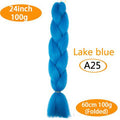 FALEMEI Three Tone Color Crochet Hair Extensions Kanekalon Hair Synthetic Crochet Braids Ombre Jumbo Braiding Hair Extensions
