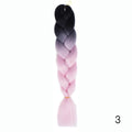 Bulk Hair Ombre expression Braiding Hair Synthetic Extensions Crochet Box Braids Color Hair Jumbo Braids