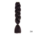 YXCHERISHAIR 24" Synthetic Braiding Hair Extensions Ombre Crochet Braids Yellow Hair Jumbo Braid Box Braids