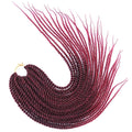 30 Roots/pcs Senegalese Twist Crochet Braid Hair Extensions Synthetic Braiding Hair Faux Locs Dreadlocks Box Braids