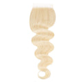 Silk Road Hair Brazilian Blonde Bundle Hair With Closure Color 613 Blonde Body Wave 3 Bundles With Lace Closure - The Best Human Hair Weave and Human Hair Wigs