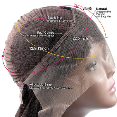 Loose Deep Wave Wig 13*4 Lace Front Human Hair Wigs 10A Remy Hair - The Best Human Hair Weave and Human Hair Wigs
