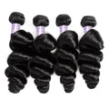 Silk Road Hair 4 Bundles Pack - Loose Wave - The Best Human Hair Weave and Human Hair Wigs