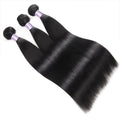 3 Bundles Straight Hair With 1 Free Lace Closure - The Best Human Hair Weave and Human Hair Wigs