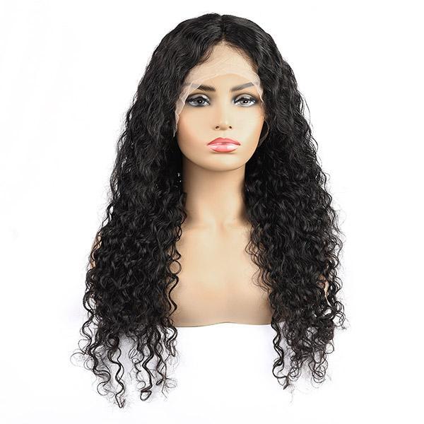 10A Remy Hair Water Wave Wig Transparent 13*4 Lace Front Human Hair Wigs - The Best Human Hair Weave and Human Hair Wigs