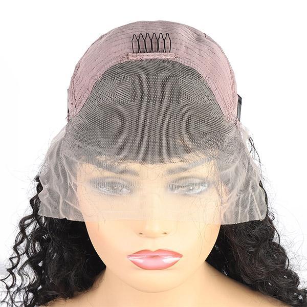 10A Remy Hair Water Wave Wig Transparent 13*4 Lace Front Human Hair Wigs - The Best Human Hair Weave and Human Hair Wigs
