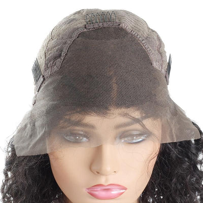13*4 Deep Wave Short Bob Wig Lace Front Human Hair Wigs - The Best Human Hair Weave and Human Hair Wigs