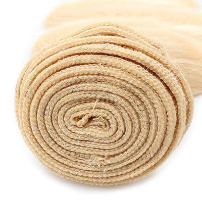 Human Hair 100% Brazilian Honey blonde 613 Body Wave 3 Bundles Hair Extensions - The Best Human Hair Weave and Human Hair Wigs