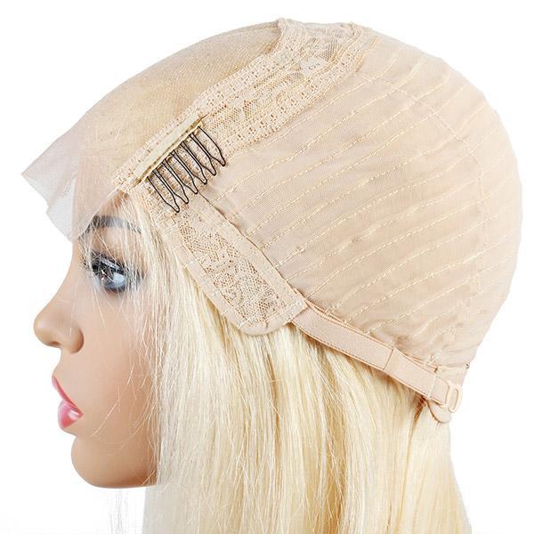 613 Blonde Color Straight Wig 4*4 Lace Front Wig 10A Grade Human Hair Wigs - The Best Human Hair Weave and Human Hair Wigs