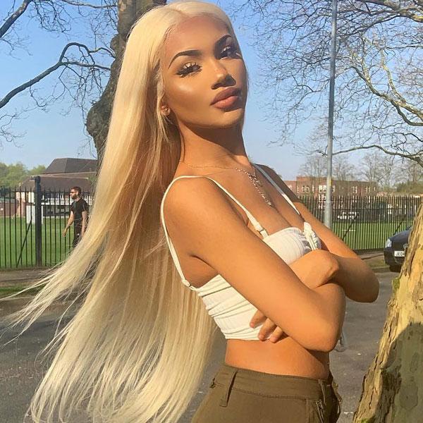 613 Blonde Color Straight Wig 4*4 Lace Front Wig 10A Grade Human Hair Wigs - The Best Human Hair Weave and Human Hair Wigs