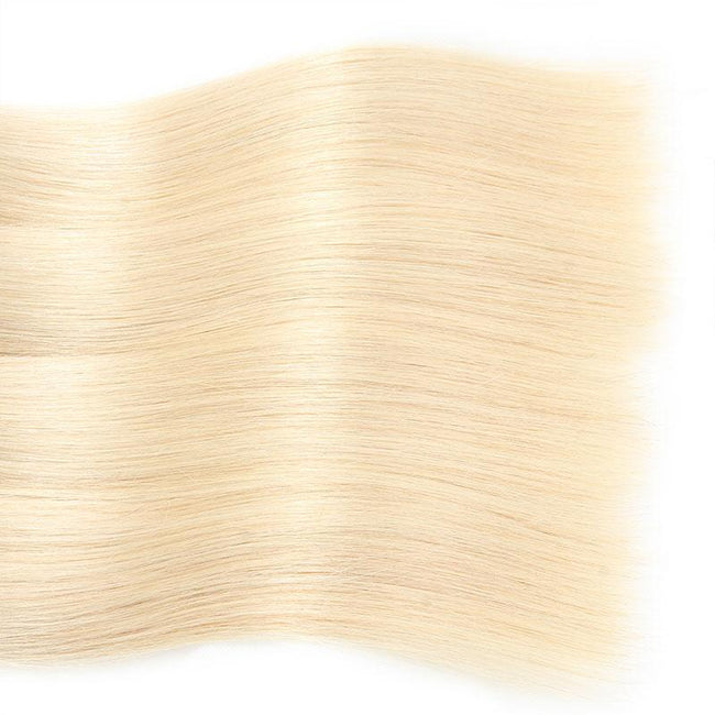Human Hair 100% Brazilian Honey Blonde 613 Straight 3 Bundles Hair Extensions - The Best Human Hair Weave and Human Hair Wigs
