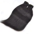 Straight Hair Clip In Hair Extensions 7 Pieces/Set Natural Black Color - The Best Human Hair Weave and Human Hair Wigs