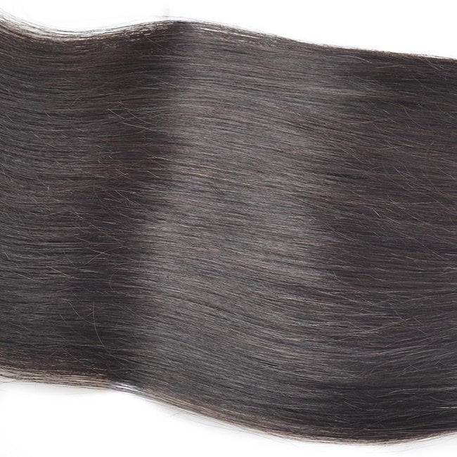 Straight Hair Clip In Hair Extensions 7 Pieces/Set Natural Black Color - The Best Human Hair Weave and Human Hair Wigs