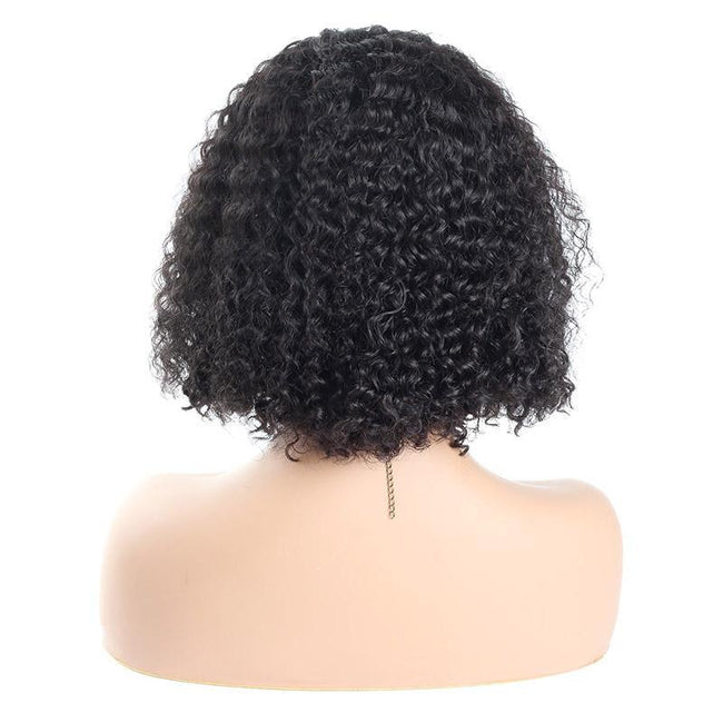 Jerry Curly Hair Wig Short Bob Wig 13*4 Lace Front Human Hair Wigs - The Best Human Hair Weave and Human Hair Wigs