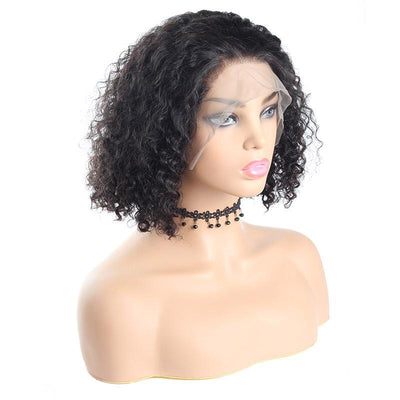 Jerry Curly Hair Wig Short Bob Wig 13*4 Lace Front Human Hair Wigs - The Best Human Hair Weave and Human Hair Wigs