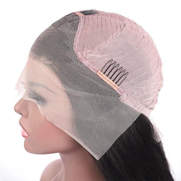 Straight Hair 13*4 Transparent Lace Front Wig 10A Grade Virgin Remy Human Hair Wigs - The Best Human Hair Weave and Human Hair Wigs