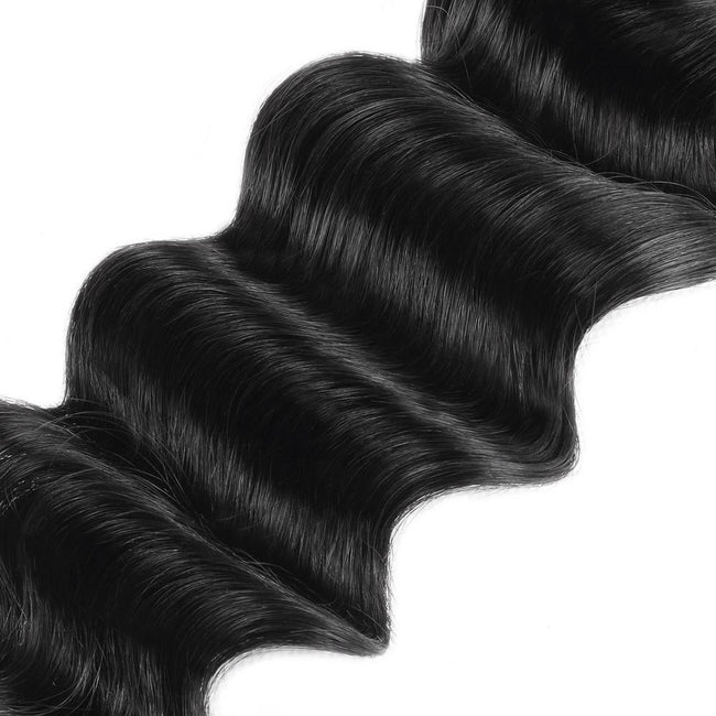 Silk Road Hair 3 Bundles Pack - Loose Deep Wave - The Best Human Hair Weave and Human Hair Wigs