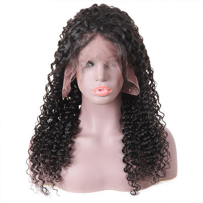 Curly Hair 13*4 Lace Front Wig 100% Virgin Remy Human Hair Wigs - The Best Human Hair Weave and Human Hair Wigs