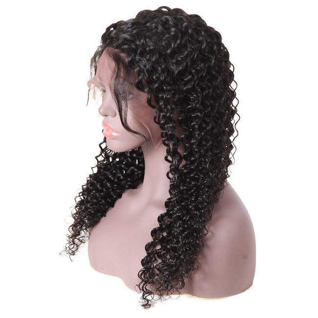 Deep Wave Hair 13*4 Lace Front Wig 10A Grade Virgin Remy Human Hair Wigs - The Best Human Hair Weave and Human Hair Wigs