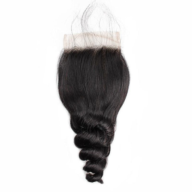 3 Bundles Loose Wave Hair With 1 Free Lace Closure - The Best Human Hair Weave and Human Hair Wigs
