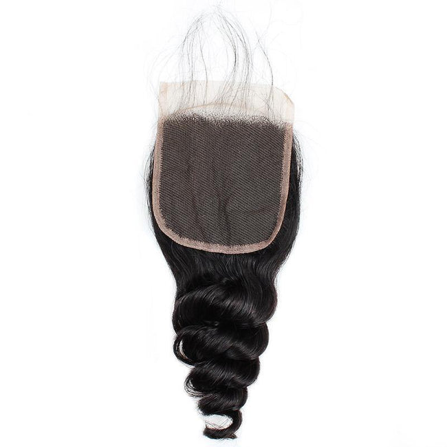 3 Bundles Loose Wave Hair With 1 Free Lace Closure - The Best Human Hair Weave and Human Hair Wigs