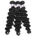 3 Bundles Loose Deep Wave Hair With 1 Free Lace Closure - The Best Human Hair Weave and Human Hair Wigs