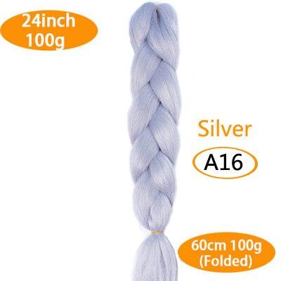 FALEMEI Three Tone Color Crochet Hair Extensions Kanekalon Hair Synthetic Crochet Braids Ombre Jumbo Braiding Hair Extensions