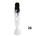 Crochet Braids Kanekalon Synthetic Hair 24 inch Jumbo Braiding Hair 100g/Pack Blonde Grey Crochet Twists Braids Hair Extensions