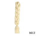 Crochet Braids Kanekalon Synthetic Hair 24 inch Jumbo Braiding Hair 100g/Pack Blonde Grey Crochet Twists Braids Hair Extensions