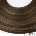 SARLA 24" U-Part Synthetic Hair Extension Clip In Long Thick Curly Natural Blonde Flase Hair Hairpieces For Women Heat Resistant