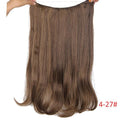 AISI BEAUTY Natural No Clips in Hair Extensions Long Synthetic Fish Line Straight Hair Extensions Secret Invisible Hairpieces