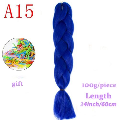 MERISIHAIR Long Ombre Kanekalon Jumbo Synthetic Woven Hair Crochet Yellow Pink Purple Gray Hair Extension Oversized Tweezers