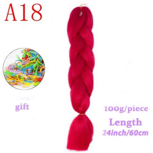MERISIHAIR Long Ombre Kanekalon Jumbo Synthetic Woven Hair Crochet Yellow Pink Purple Gray Hair Extension Oversized Tweezers