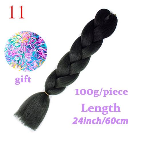 MISS WIG Jumb Braiding Synthetic Hair 88Colors Available 24Inch Crochet Blonde Hair For Women Extensions Jumbo Braids Hairstyles