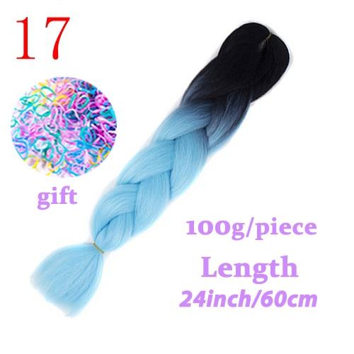 MISS WIG Jumb Braiding Synthetic Hair 88Colors Available 24Inch Crochet Blonde Hair For Women Extensions Jumbo Braids Hairstyles