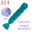 MISS WIG Jumb Braiding Synthetic Hair 88Colors Available 24Inch Crochet Blonde Hair For Women Extensions Jumbo Braids Hairstyles