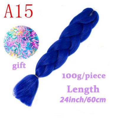 MISS WIG Jumb Braiding Synthetic Hair 88Colors Available 24Inch Crochet Blonde Hair For Women Extensions Jumbo Braids Hairstyles