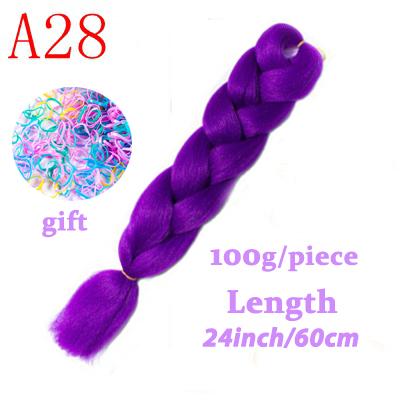 MISS WIG Jumb Braiding Synthetic Hair 88Colors Available 24Inch Crochet Blonde Hair For Women Extensions Jumbo Braids Hairstyles