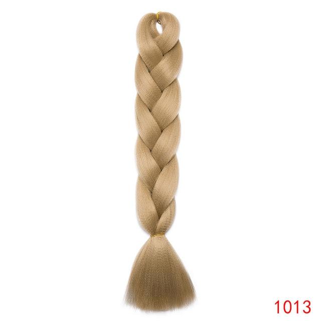 Snoilite 1ps 24inch Ombre Jumbo braid hair jumbo braid synthetic jumbo braid hair extension braid for black women