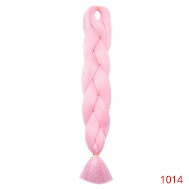 Snoilite 1ps 24inch Ombre Jumbo braid hair jumbo braid synthetic jumbo braid hair extension braid for black women