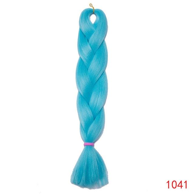 Snoilite 1ps 24inch Ombre Jumbo braid hair jumbo braid synthetic jumbo braid hair extension braid for black women