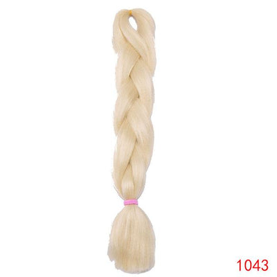 Snoilite 1ps 24inch Ombre Jumbo braid hair jumbo braid synthetic jumbo braid hair extension braid for black women