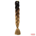 Snoilite 1ps 24inch Ombre Jumbo braid hair jumbo braid synthetic jumbo braid hair extension braid for black women