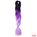 Snoilite 1ps 24inch Ombre Jumbo braid hair jumbo braid synthetic jumbo braid hair extension braid for black women